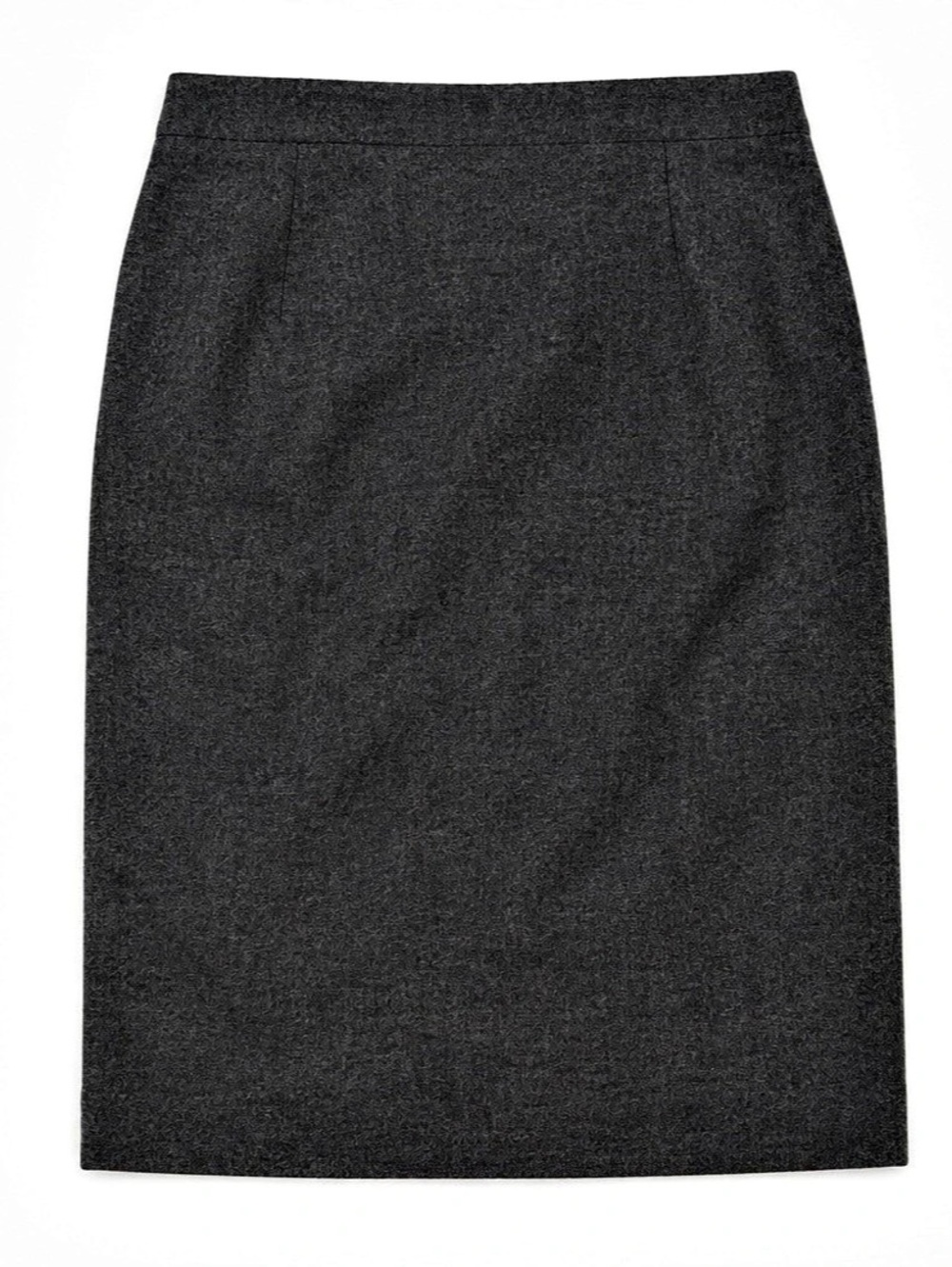 Ann Taylor Pencil Skirt Wool Gray Size 4 Like New